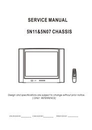 SERVICE MANUAL 5N11&5N07; CHASSIS