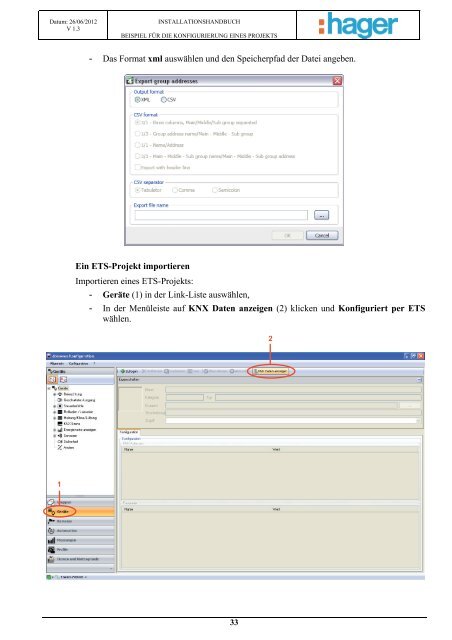 domovea Installationshandbuch - Hager