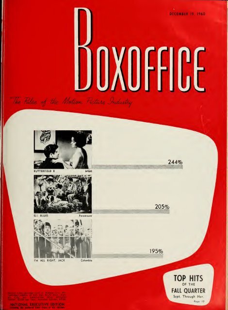 Boxoffice December191960