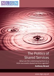 The Politics of Shared Services - East Midlands Improvement and ...