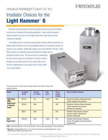 lc6b benchtop conveyor fusion uv systems inc fusion uv light hammer 6 manual