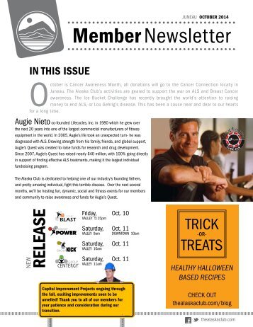 Juneau Member Newsletter