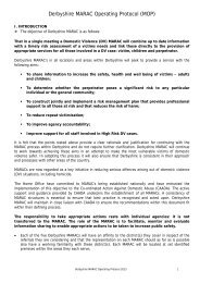 MARAC Operating Protocol 2013 - Safer Derbyshire