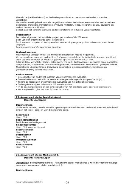 Informatiebundel Aanverwanten 2011-2012.pdf - Hogeschool Gent