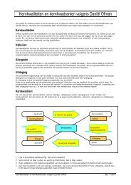 Kernkwaliteiten en kernkwadranten