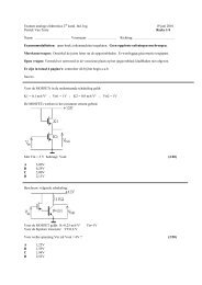 Examen analoge elektronica 2de kand