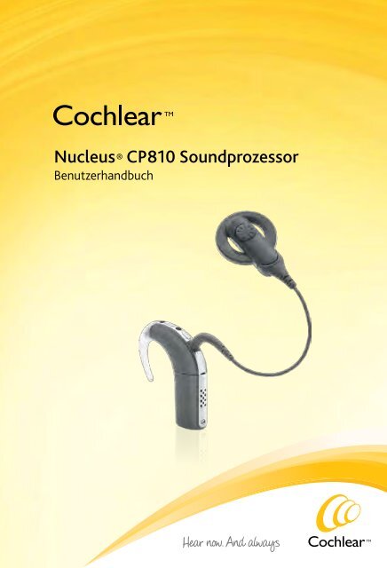 Benutzerhandbuch - Cochlear