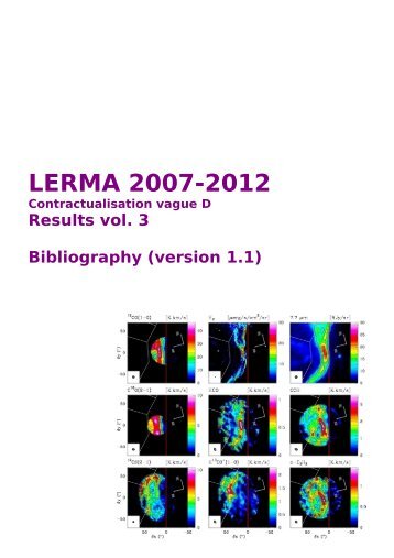 LERMA REPORT - An Etymological Dictionary of Astronomy and ...