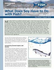 What Does Soy Have to Do with Fish? - Food & Water Watch