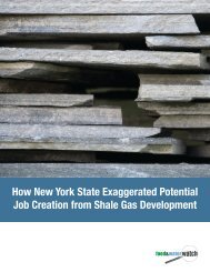 How New York State Exaggerated Potential Job Creation from Shale ...