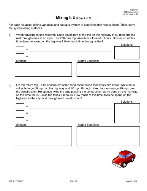 Restaurant Receipts Cards - Highland Park ISD