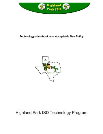2012 Technology Agreement - Highland Park ISD