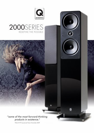 AHE1220_2000_series_brochure.qxp:Layout 1 - Q Acoustics