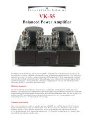 VK-55 Balanced Power Amplifier - MR Hifi