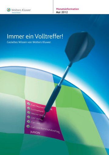 Immer ein Volltreffer! - Wolters Kluwer Deutschland