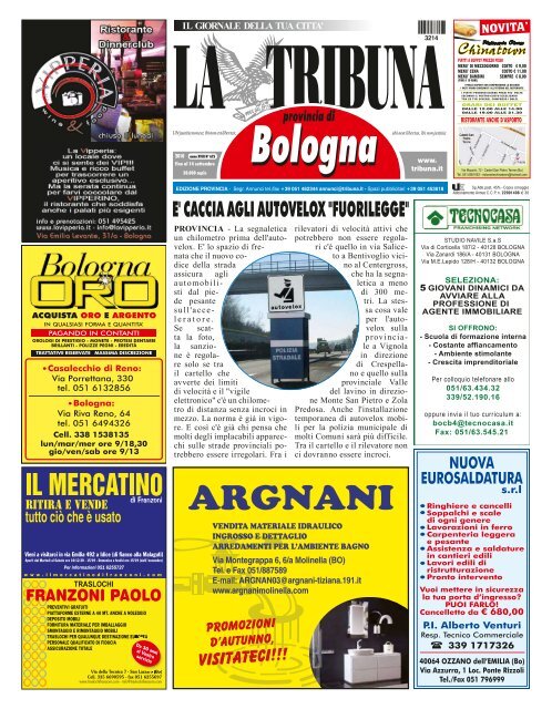 E' CACCIA AGLI AUTOVELOX \u0026quot;FUORILEGGE\u0026quot; - La Tribuna