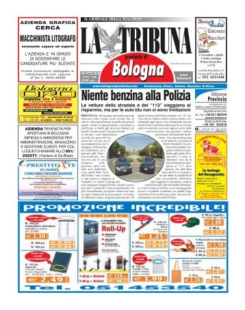 Niente benzina alla Polizia - La Tribuna