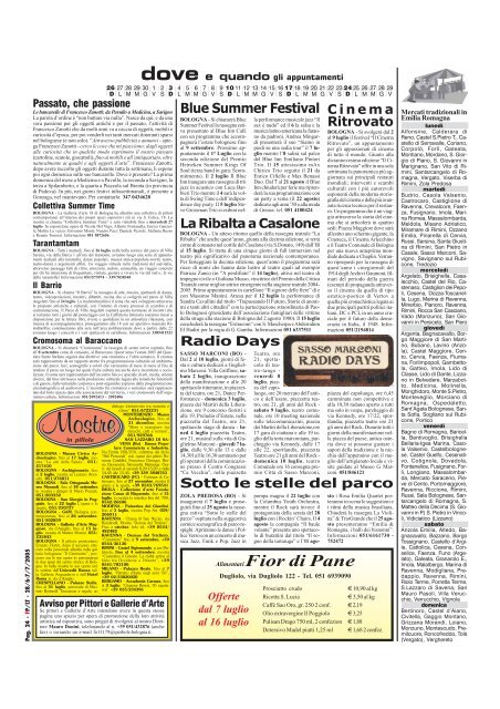 Molinella - La Tribuna