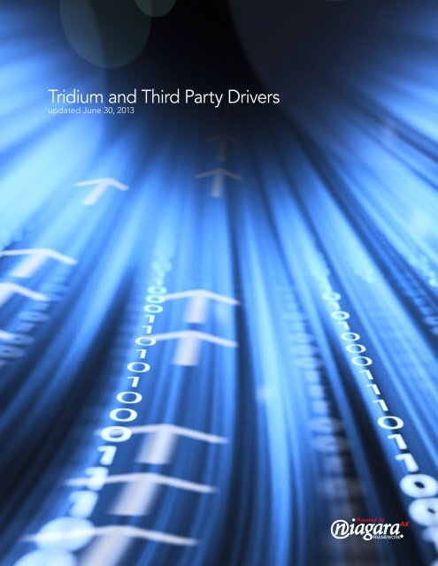 Drivers-2013-06-FINAL - Tridium