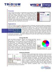 E2 Profiler Data Sheet - Tridium