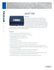 JACE®-700 - Tridium