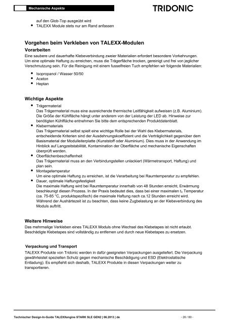 TALEXXengine STARK SLE GEN2 - Tridonic