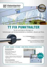TT FIX PUNKTHALTER - Triebenbacher.de