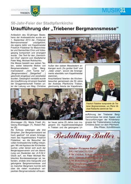 50 Jahre - Stadtgemeinde Trieben