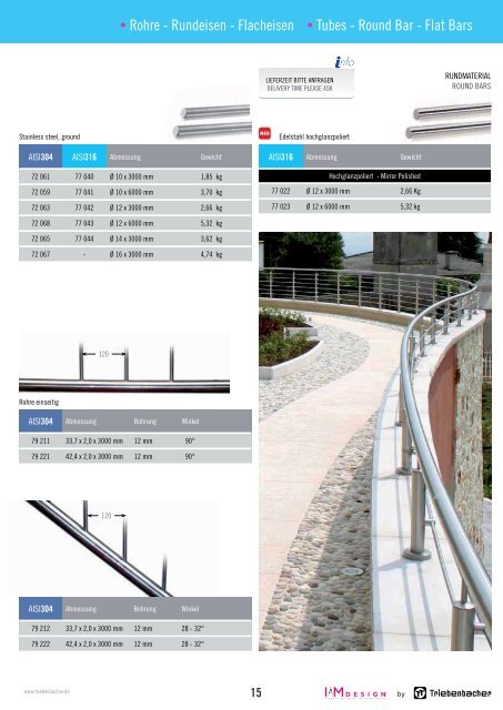 Edelstahl-Katalog - Triebenbacher