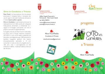 progetto a Trieste - Comune di Trieste