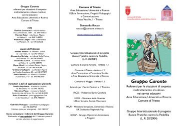 Gruppo Caronte - Comune di Trieste