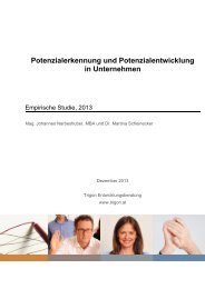 Potenzialerkennung und Potenzialentwicklung in Unternehmen