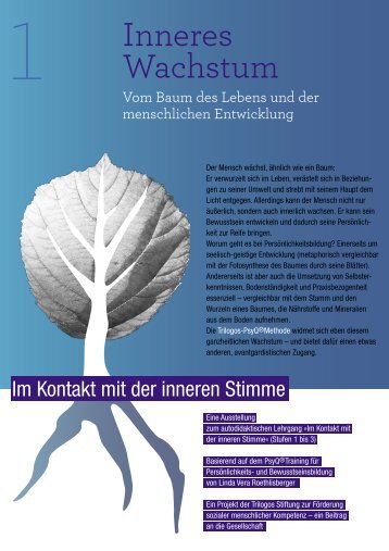 Vom Baum des Lebens und der menschlichen ... - TRILOGOS