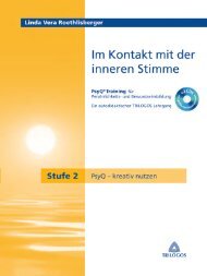 Im Kontakt mit der inneren Stimme - Stufe 2 - TRILOGOS