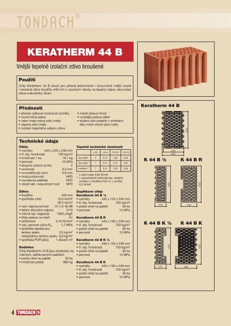 Tondach Keratherm ktalog - TRIMOT