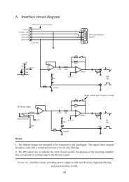 A Interface circuit diagram