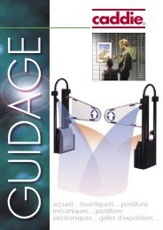 Portillon sortie de secours - Caddie