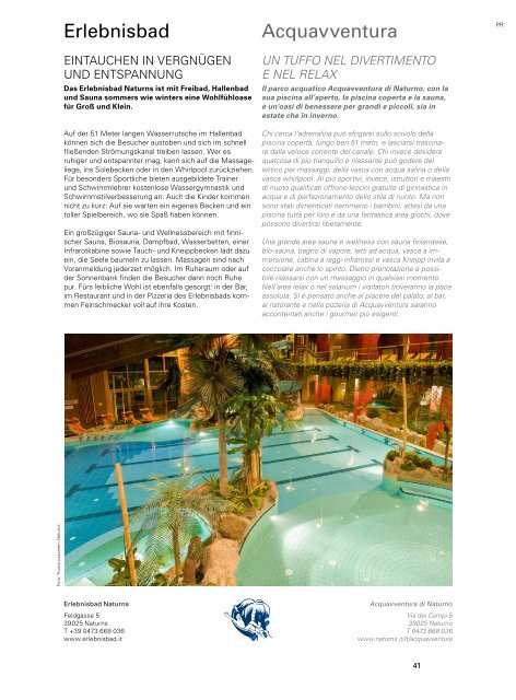 Merano Magazin Winter 2014/2015