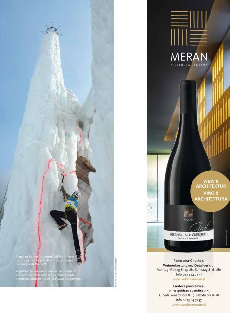 Merano Magazin Winter 2014/2015