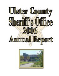 2006 Annual Report - Ulster County Home Page