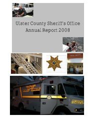 Annual Report 2008 - Ulster County Home Page
