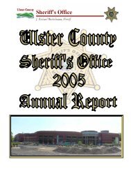 SHERIFF - Ulster County Home Page