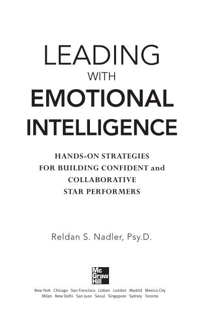 Leading with Emotional Intelligence: Hands-On ... - always yours