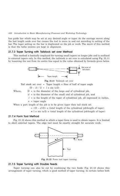 Introduction to Basic Manufacturing Processes and ... - always yours