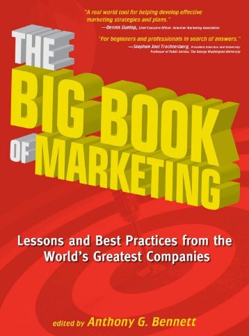 The Big Book of Marketing: Lessons and Best ... - always yours