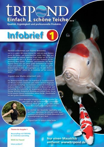 Infobrief 1 (PDF ca. 2.3 MB) - Tripond