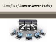 Effective Remote Backup in Kansas City