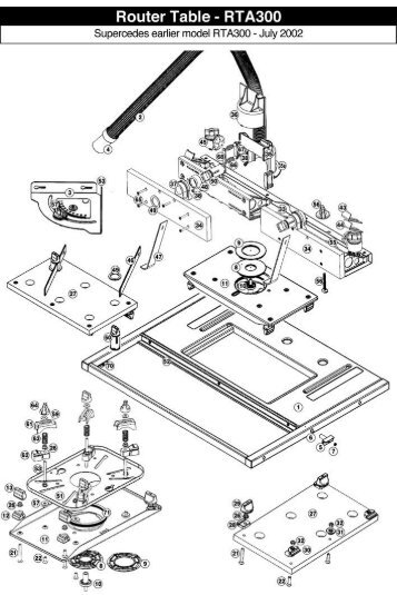 Exploded Schematic Diagram - Triton Tools