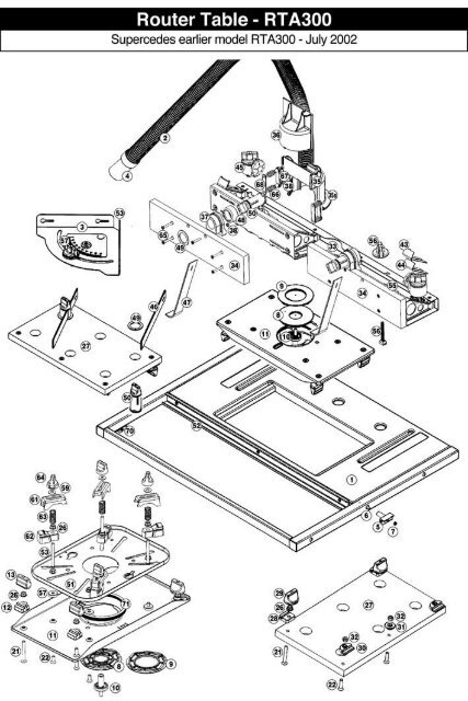 Exploded Schematic Diagram - Triton Tools