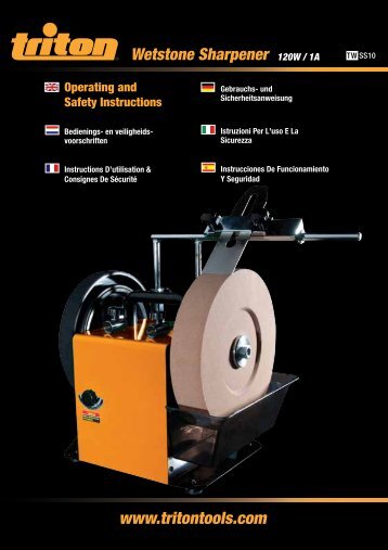 Manual de instrucciones - Triton Tools